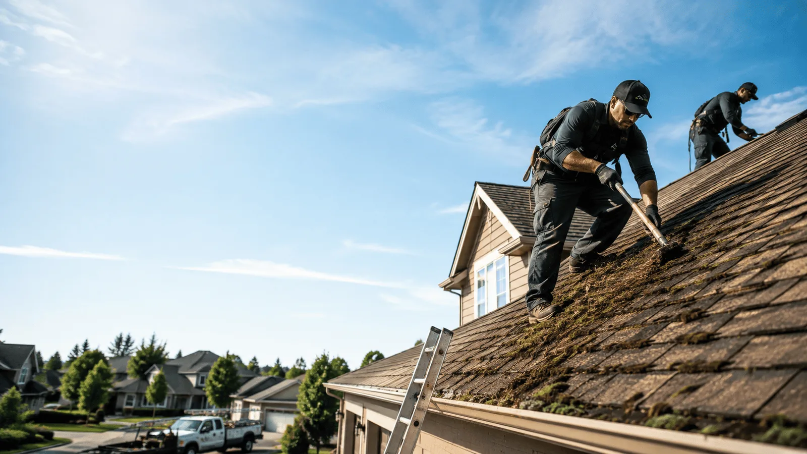 Roof Moss Removal in Wilton, WI near me